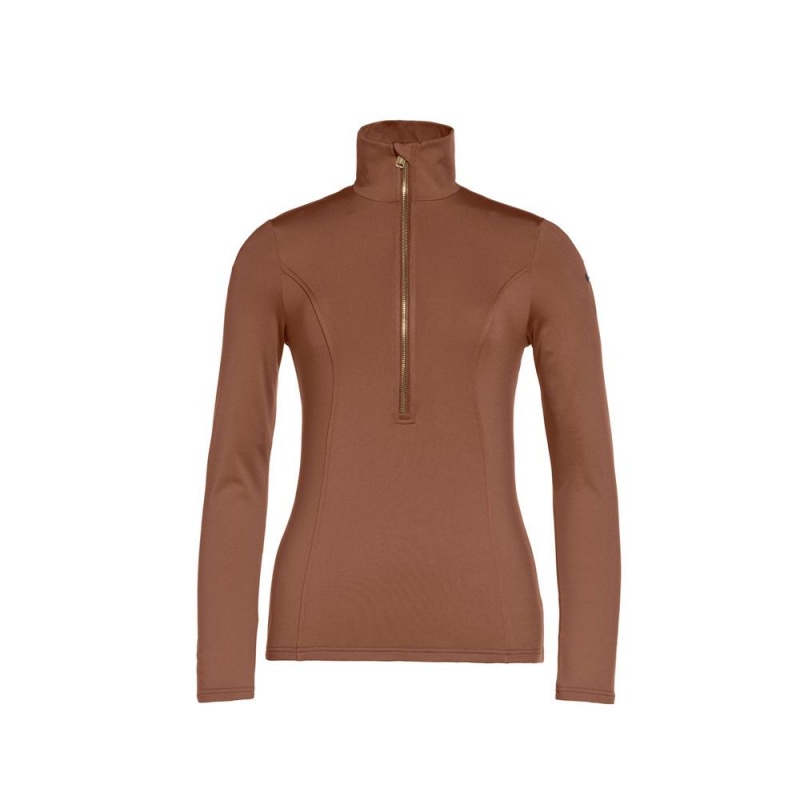 Ski Pully Goldbergh SERENA Tmavo Hnede | 436021-YVI