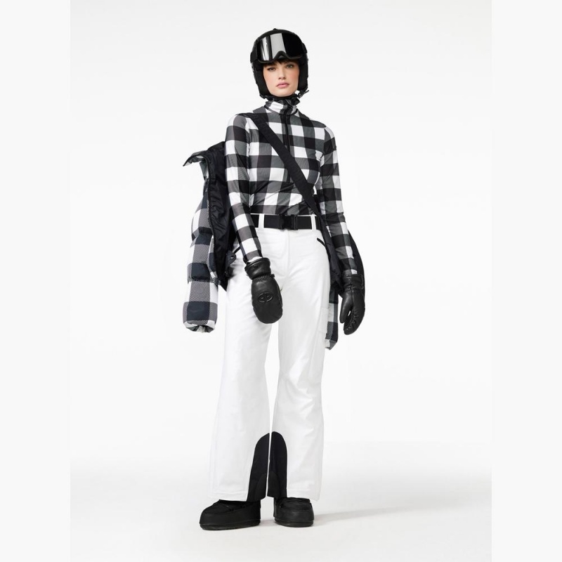 Ski Pully Goldbergh WOODY Čierne Biele | 218973-TKE