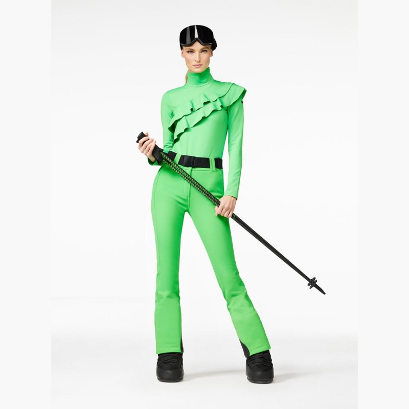 Ski Tops Goldbergh ALLEGRO ski body Zelene | 945326-QCM