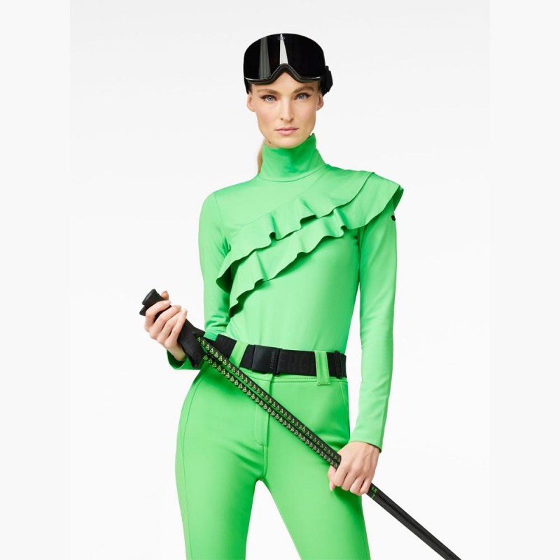 Ski Tops Goldbergh ALLEGRO ski body Zelene | 945326-QCM