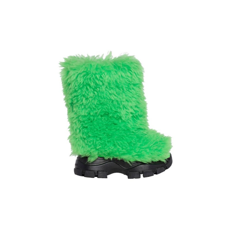 Snehule Goldbergh BUSHY snowboot faux fur Zelene | 039145-PKV