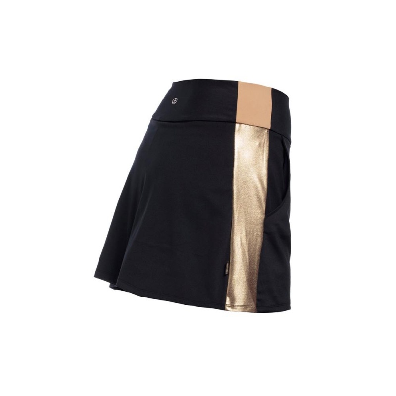 Sukňa Goldbergh Lawn Zlate | 256147-JDW