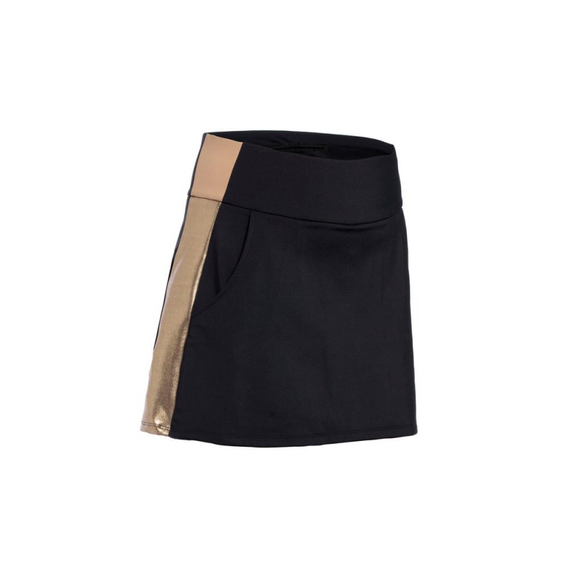 Sukňa Goldbergh Lawn Zlate | 256147-JDW