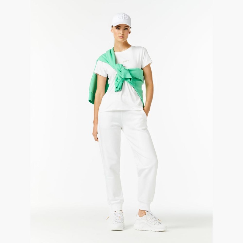 Tricko Goldbergh AVERY short sleeve Biele | 459031-ZHA