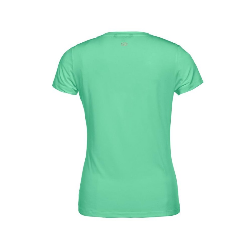 Tricko Goldbergh AVERY short sleeve Zelene | 136980-TKX