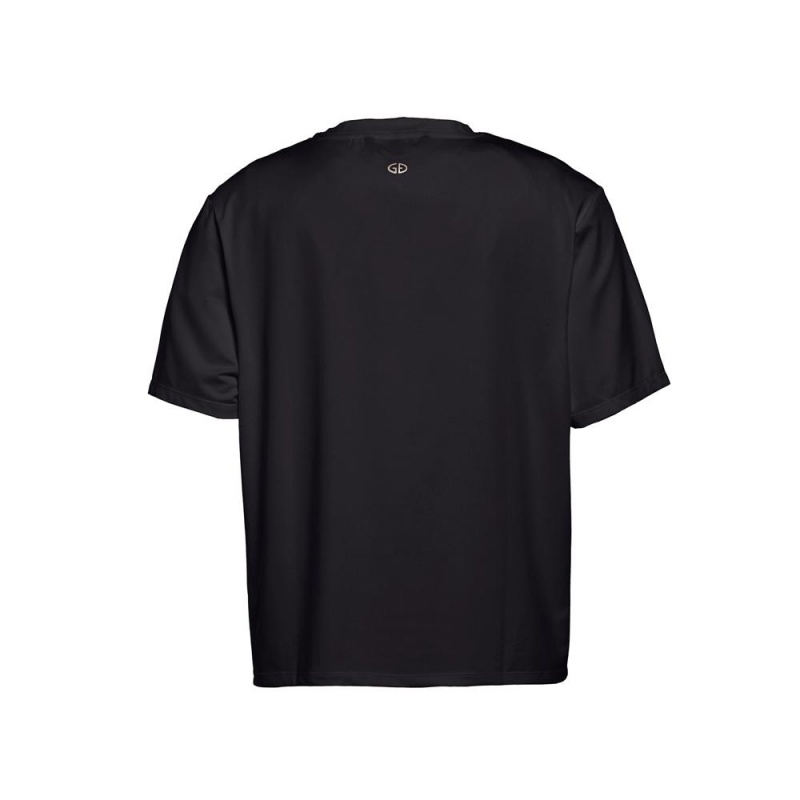 Tricko Goldbergh BOXY short sleeve Čierne | 453087-EZB
