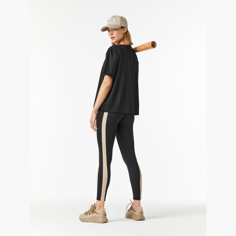 Tricko Goldbergh BOXY short sleeve Čierne | 453087-EZB