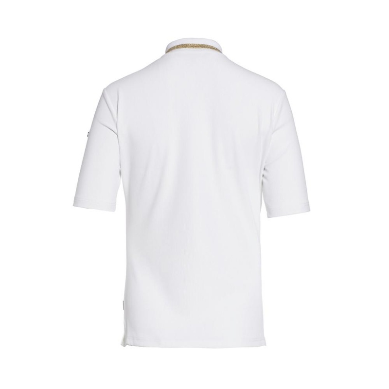 Tricko Goldbergh CASSIA short sleeve Biele | 391746-XWM