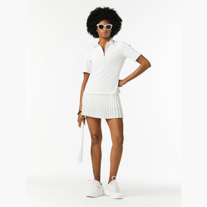 Tricko Goldbergh CASSIA short sleeve Biele | 391746-XWM