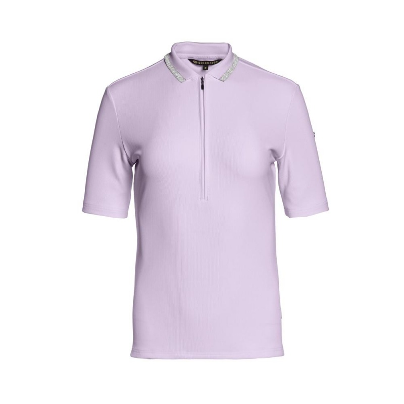 Tricko Goldbergh CASSIA short sleeve Nachový | 459763-GQL