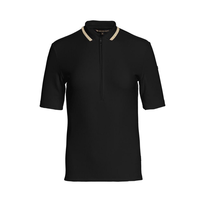 Tricko Goldbergh CASSIA short sleeve Čierne | 436820-OTH
