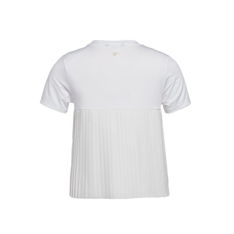 Tricko Goldbergh GROOVE short sleeve Biele | 375986-WOS