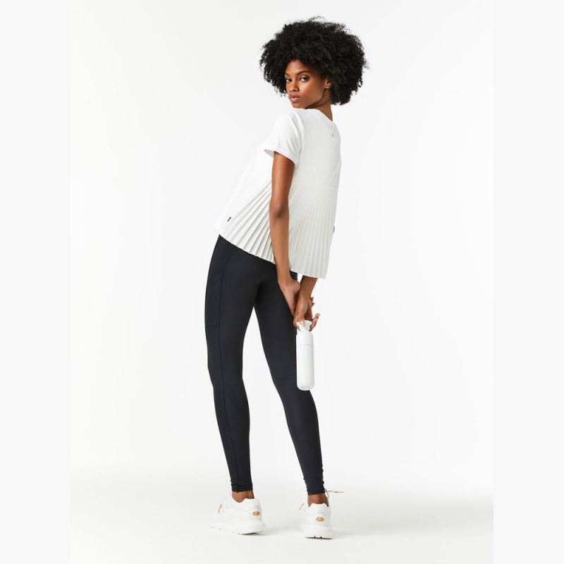 Tricko Goldbergh GROOVE short sleeve Biele | 375986-WOS