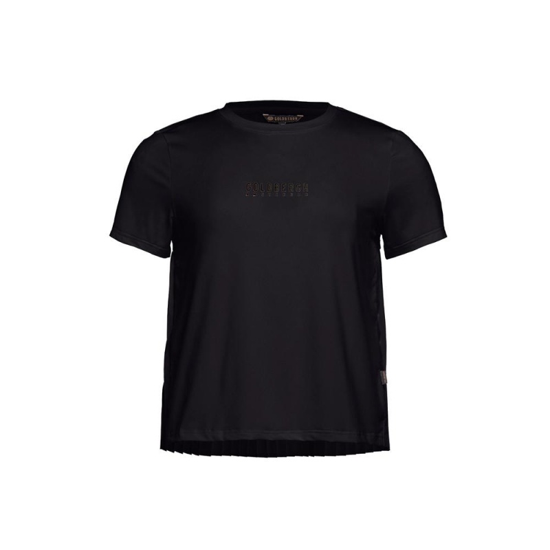 Tricko Goldbergh GROOVE short sleeve Čierne | 738952-RKL