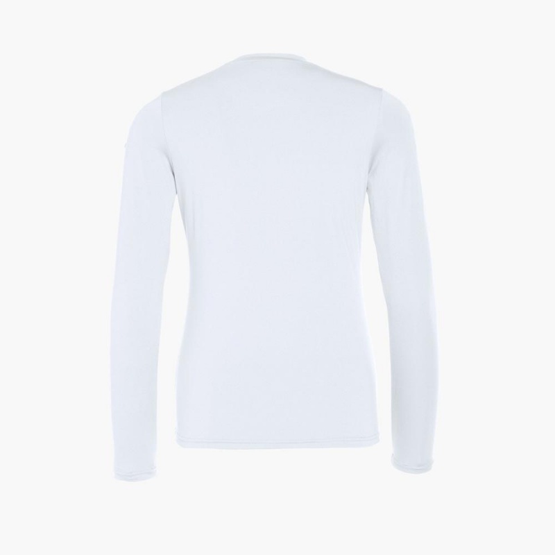 Tricko Goldbergh SUPER G long sleeve Biele | 791548-FXE