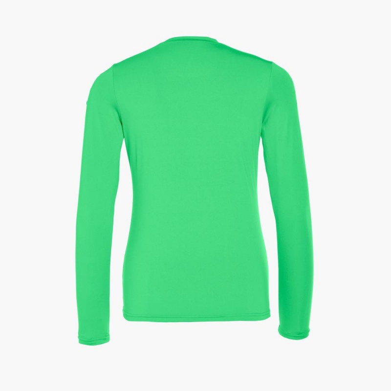 Tricko Goldbergh SUPER G long sleeve Zelene | 194320-GBU